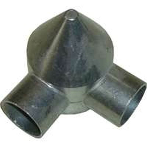 Stephens Pipe & Steel HD42042RP Bullet Cap, 2-Way, Aluminum