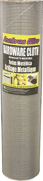 Jackson Wire 11 05 38 13 Hardware Cloth, 100 ft L, 36 in W, 23 Gauge, 1/4 x 1/4 in Mesh, Galvanized