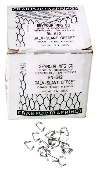 SEYMOUR 69324 Cage/Trap Ring, 14 ga Wire, Steel, Galvanized