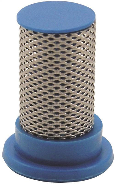 GREEN LEAF Y8139004 6PK Tip Filter, Spray, Polypropylene/Stainless Steel, Blue