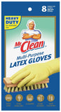 SPONTEX 76191 Seamless Disposable Gloves, One-Size, Latex, Powdered, Opaque Cream