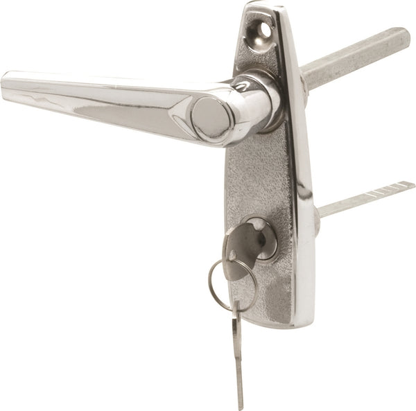 Prime-Line GD 52147 L-Handle and Locking Unit, 5/16 in L Shaft, Chrome