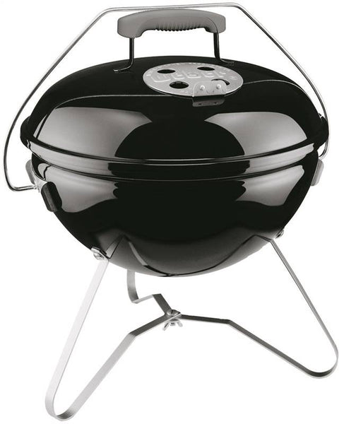 Weber Smokey Joe 40020 Premium Charcoal Grill, 147 sq-in Primary Cooking Surface, Black