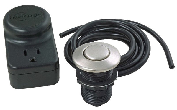 InSinkErator SinkTop Switch Series 76696A-ISE Disposer Control Switch, Dual Outlet Switch, 120 V