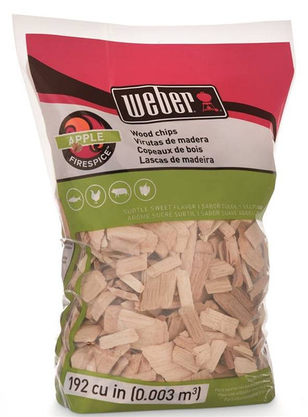 Weber 17138 Smoking Chips, Wood, 192 cu-in Bag