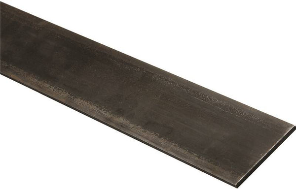 Stanley Hardware 4063BC Series N266-114 Solid Flat, 3 in W, 48 in L, 3/16 in Thick, Steel, Plain