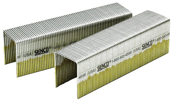SENCO N19BAB Wire Staple, 7/16 in W Crown, 1-3/4 in L Leg, 16 Gauge, Galvanized
