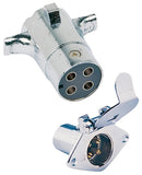 HOPKINS 48295 Light Connector Set, 4-Pole, Zinc