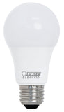 Feit Electric OM40DM/930CA/4 LED Lamp, General Purpose, A19 Lamp, 40 W Equivalent, E26 Lamp Base, Dimmable