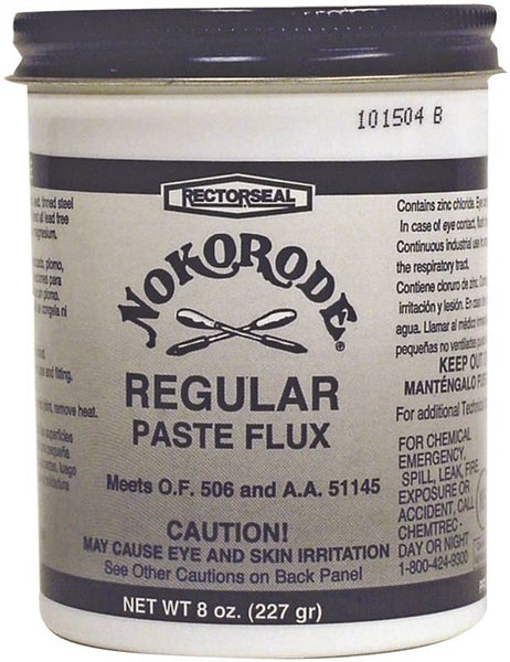 NOKORODE 14020 Regular Flux, 8 oz, Paste, Tan
