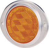 PM V472 V472A Oval Reflector, Amber Reflector