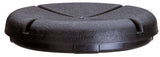 CLC 1140 Bucket Lid, Plastic, Black, For: 3-1/2 to 5 gal Bucket