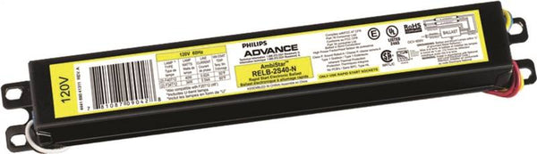 Philips Advance Centium Series ICN2S40N Electronic Ballast, 120/277 V, 72 W, 2-Lamp