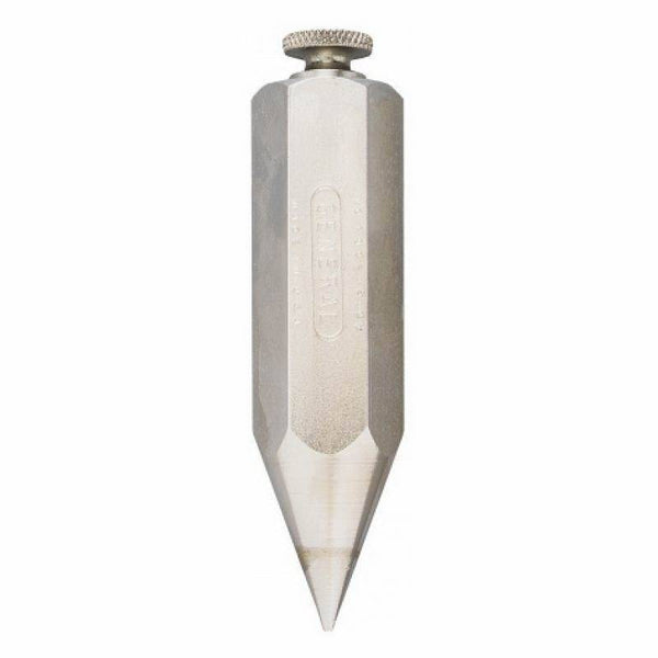GENERAL 790-5 Hex Plumb Bob, Steel, Nickel