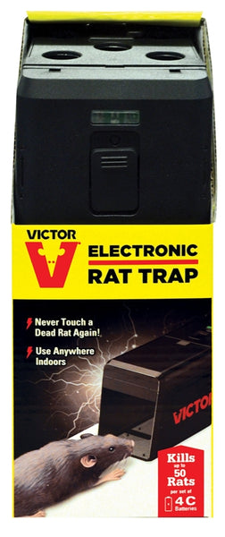 Victor M241 Rat Trap, 8-1/2 in L, 4 in W, 4.7 in H