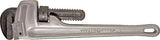 SUPERIOR TOOL 04814 Pipe Wrench, 2 in Jaw, 14 in L, Straight Jaw, Aluminum, Epoxy-Coated
