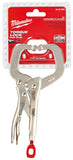 Milwaukee Torque Lock 48-22-3532 Locking C-Clamp, 2 in Max Opening Size, 2-1/4 in D Throat, Alloy Steel Body