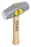 Vulcan 34522 Hammer, 4 lb Head, Drilling, Forged Milled Head, Steel Head