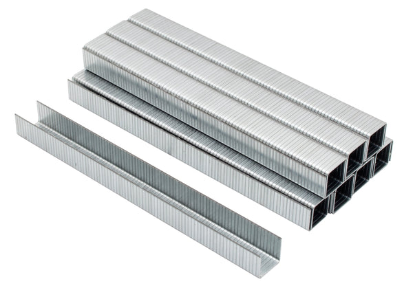 STANLEY STHT71836 Crown Staple, 27/64 in W Crown, 3/8 in L Leg, Steel, 0.05 ga Gauge, Glue Collation