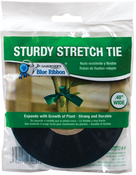 Gardener's Blue Ribbon T007B Tie Tape, 150 ft L, Plastic, Green
