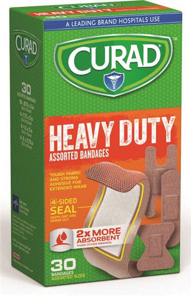 CURAD CUR14924RB Adhesive Bandage, Fabric Bandage