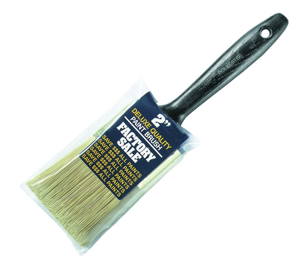 WOOSTER P3972-2 Paint Brush, 2 in W, 2-7/16 in L Bristle, Polyester Bristle