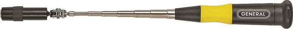 GENERAL 759582 Telescoping Magnetic Pick-Up, 7-3/4 to 28-3/4 in L, Neodymium