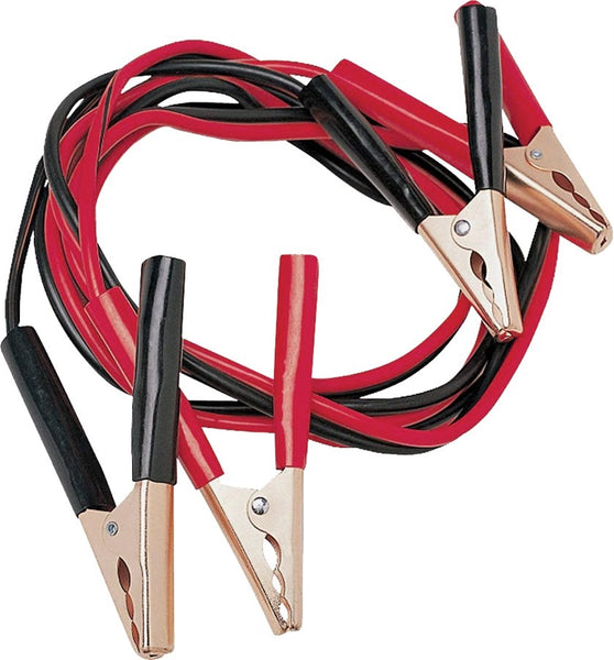 ProSource 101211 Booster Cable, 10 AWG Wire, 4-Conductor, Clamp, Clamp, Stranded, Yellow/Black Sheath