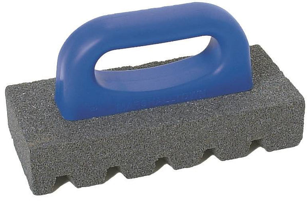 Marshalltown 840 Rubbing Brick, 1 in Thick Blade, 20 Grit, Silicone Carbide Abrasive