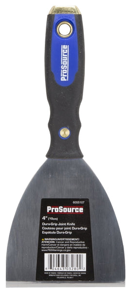 ProSource 03280 Scraper/Joint Knife, 4-1/4 in W Blade, 4 in L Blade, HCS Blade, Flexible Blade, Dura-Grip Handle