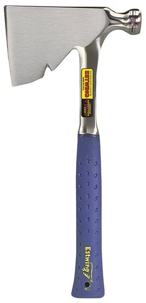 Estwing E3-2H Carpenter's Hatchet, 3-5/8 in Cutting Edge, Steel Head, Nylon/Vinyl Handle, 13 in OAL