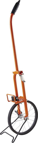 KESON MP301 Measuring Wheel, 9999.9 ft, 11-1/2 in Wheel, Rubber Wheel, Steel, Orange