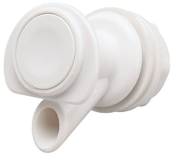 IGLOO 00024009 Water Cooler Spigot, Plastic, White, For: 1, 2, 3, 5 and 10 gal Plastic Coolers