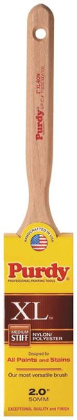 Purdy XL Bow 144064320 Trim Brush, Nylon/Polyester Bristle, Fluted Handle