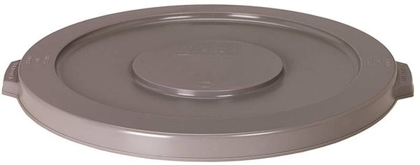 CONTINENTAL COMMERCIAL Huskee 1002GY Receptacle Lid, 10 gal, Plastic, Gray, For: Huskee 1001 Container