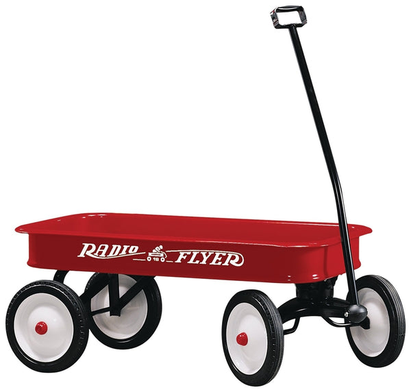 RADIO FLYER 18 Wagon, 150 lb Capacity, Steel, Classic Red