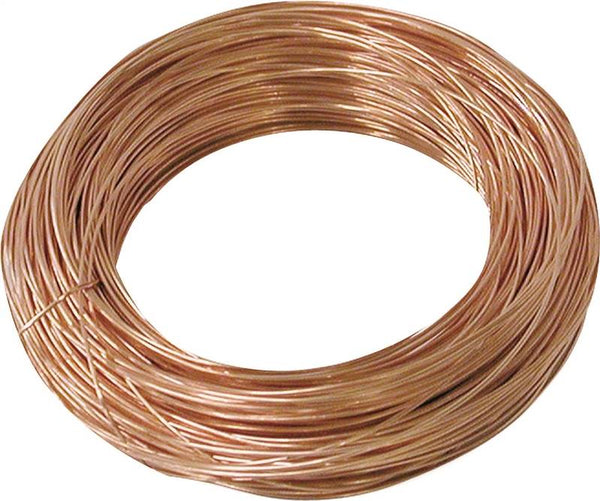 HILLMAN 50164 Utility Wire, 100 ft L, 24 Gauge, Copper