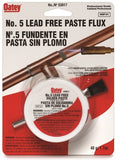 Oatey 53017 Soldering Flux, 1.7 oz Carton, Paste, Amber