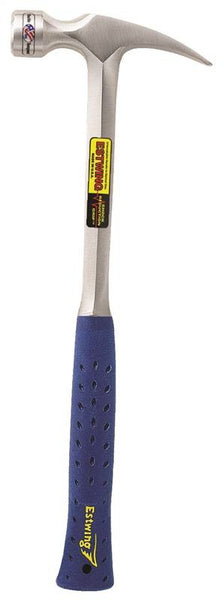 Estwing E3-30SM Hammer, 30 oz Head, Framing, Rip Claw, Milled Head, Steel Head, 16 in OAL