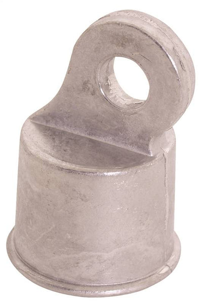 Stephens Pipe & Steel HD05010RP Chain-Link Fence Rail End, Aluminum