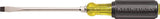 KLEIN TOOLS 602-6 Screwdriver, 5/16 in Drive, Keystone Drive, 10-15/16 in OAL, 6 in L Shank, Rubber Handle