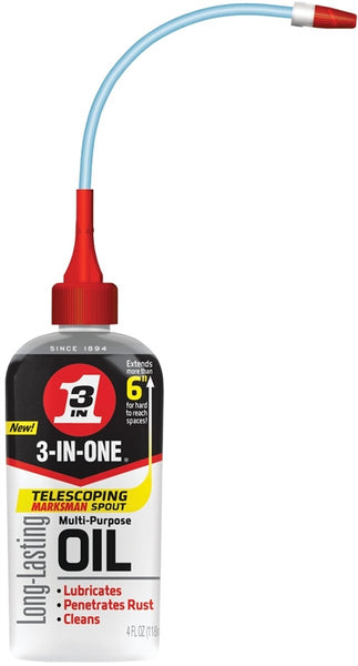 3-IN-ONE 100703 Lubricant, 4 oz Bottle, Liquid