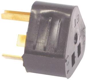 US Hardware RV-320C Adapter, 15 A Female/30 A Male, 125 V, Female, Male