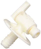 US Hardware RV-394C Water Spigot, Plastic, White