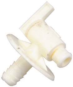 US Hardware RV-394C Water Spigot, Plastic, White
