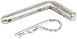 US Hardware RV-523C Hitch Pull Pin, Steel, Cadmium