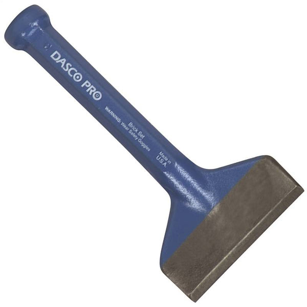 DASCO PRO 437-0 Brick Set, 4 in W Blade, 7 in OAL, HCS Blade
