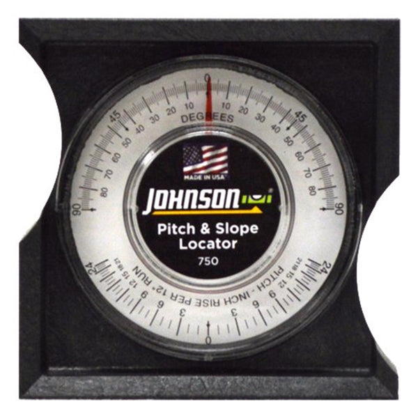 Johnson 750 Pitch and Slope Locator, 0 o 90 deg, ABS