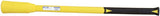 LINK HANDLES 65053 Pick Handle, 36 in L, Fiberglass, Yellow, For: Railroad #6 Eye Picks and Mattocks