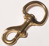 BARON 225BT-1/4 Bolt Snap, 120 lb Working Load, Solid Bronze, Polished
